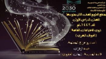 كتاب تفاعلي لمنهج العلوم للصف : الثاني متوسط. الفصل الدراسي : الأول . للعام : 1442هـ. لذوي الاحتياجات الخاصة { العوق البصري} في المتوسطة الثامنة . معلمة المادة/ عيدة الزهراني. قائدة المدرسة/ إيمان العلاوي.