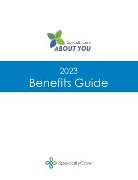 2023 SpeciatlyCare Benefit Guide