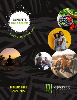 Monster Energy 2021-2022 Benefits Guide