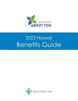 2023 SpecialtyCare Hawaii Benefit Guide