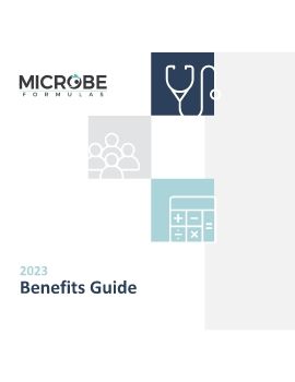 2023 Microbe Benefit Guide