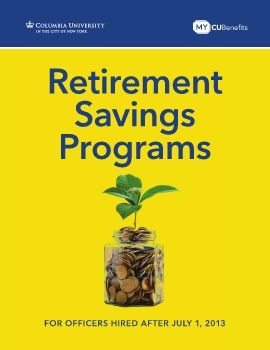 Columbia University Retirement Brochures - Officers