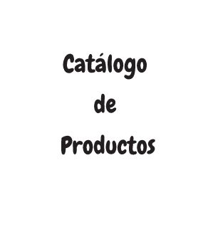 Catálogo de Productos