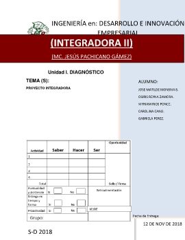 AVANCES INTEGRADORA final