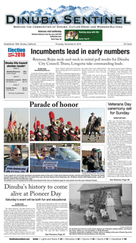 Dinuba Sentinel 11-8-18 E-edition