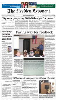 Reedley Exponent 5-23-19 E-edition