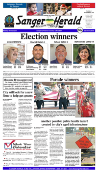 Sanger Herald 11-8-18 E-edition