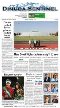 Dinuba Sentinel 10-18-18 E-edition