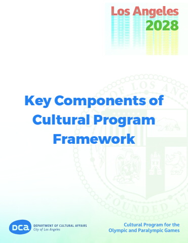 copy of marketing2_confidential draft_dca 2028 cultural program for the olympic and paralympic games framework