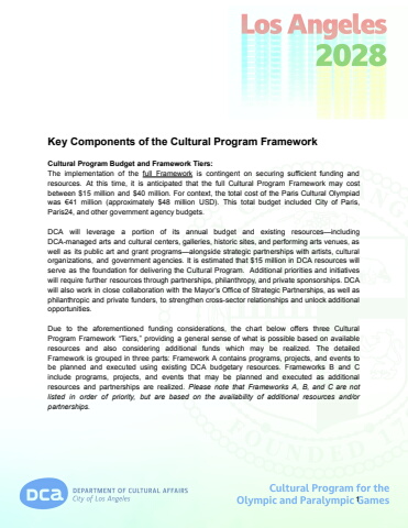 draft_dca 2028 cultural program for the olympic and paralympic games framework