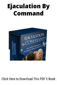 Ejaculation By Command FREE PDF Download