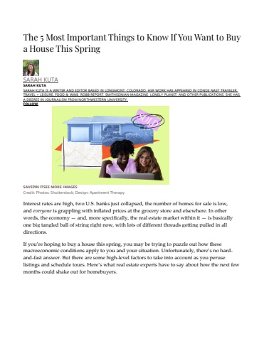 The 5 Most Important Things to Know If You Want to Buy a House This Spring
