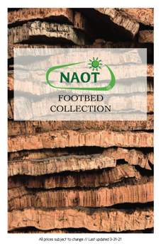 Naot Footbed Collection