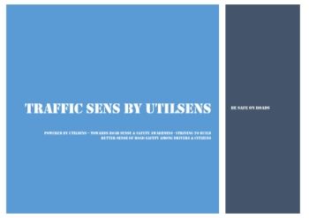 TRAFFIC SENS by UTILSENS