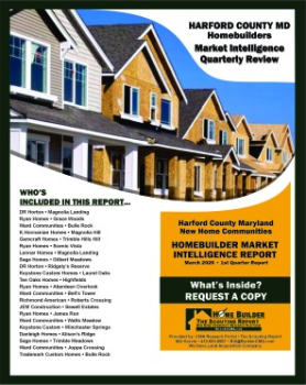 Harford County MD • Homebuilders Market Intelligence Report • 1ST Quarter 2026