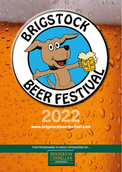 Beer Festival Programme 2022