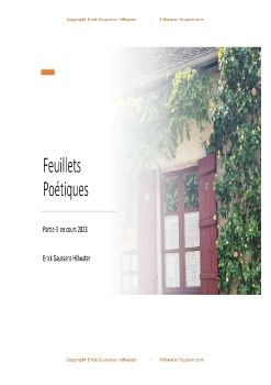 feuillets poétiques 2023