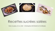 Recettes sucrées salées