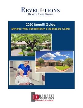 Revelations Arlington VIllas- Benefit Guide 2020 Revised