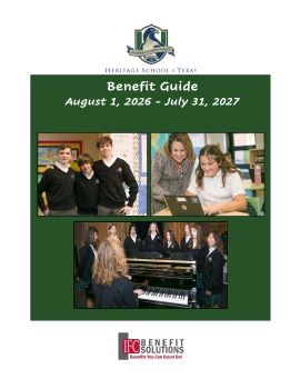 8-1-2026 Heritage School Benefit Guide