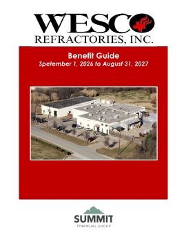 Wesco Benefit Guide Effective 9-1-2026 v2