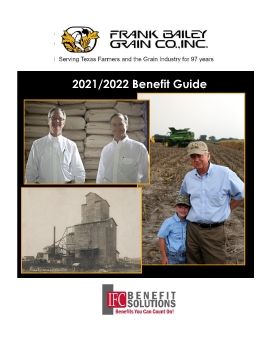 Frank Bailey Grain 2021-2021 Benefit Guide