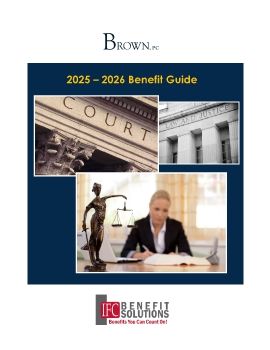 Brown PC 12-1-2025 Benefit Guide