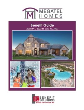 Megatel Homes LLC Benefit Guide Effective 8-1-2022b