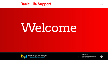 Meaningful Change Basic Life Support Ebook v1.0