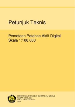 JUKNIS PEMETAAN PATAHAN AKTIF DIGITAL 2024