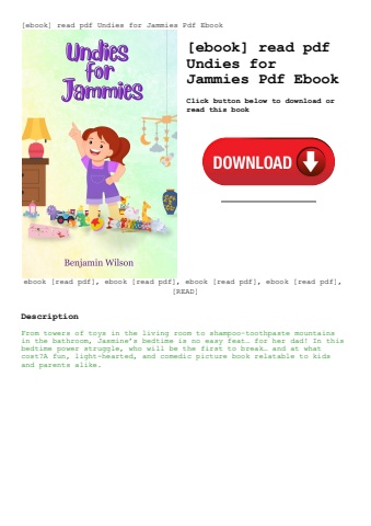 [ebook] read pdf undies for jammies pdf ebook