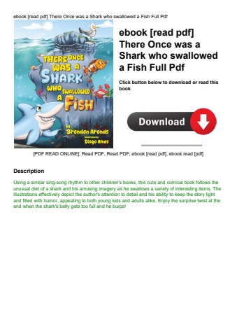 ebook [read pdf] there once was a shark who swallowed a fish full pdf