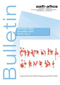 Bulletin, Vol.81 No.2, December 2022