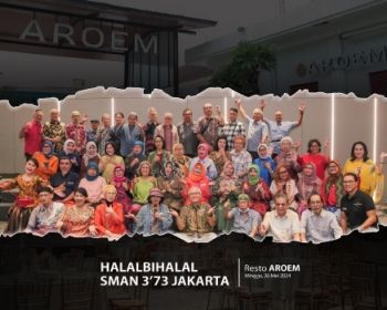 Halalbihalal SMAN 3 jakarta