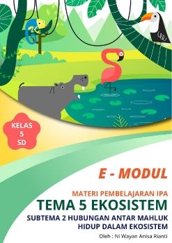E-MODUL TEMA5 EKOSISTEM SUBTEMA2