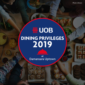 UOB dining privileges