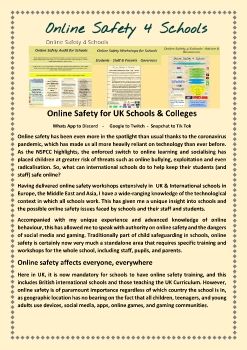 Online Safety 4 UK Schools