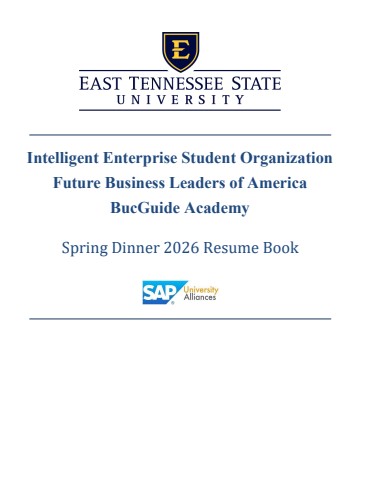 Spring Dinner 2026 Resume Book 02102026