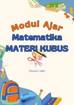 Hijau dan Putih Ilustrasi Lucu Modul Ajar Sekolah Dasar Dokumen A4