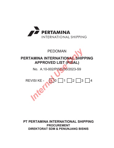 Pedoman PISAL A10-002PIS62002023-S9
