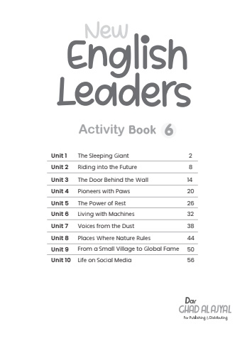 New English leaders Activity Book 6