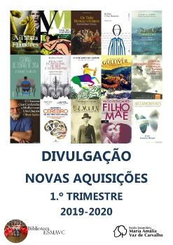 Divulgação Aquisições 1.º trimestre 2019/2020