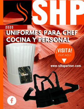 Uniformes para chef cocina y personal