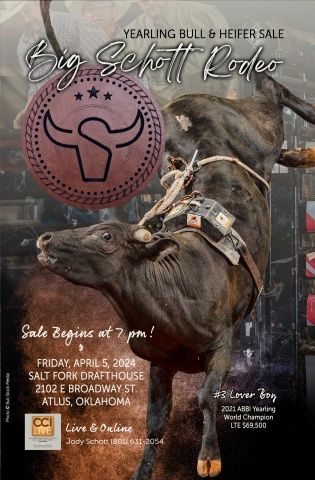 Big Schott Rodeo Yearling Bull & Heifer Sale