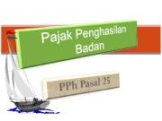 Pajak Penghasilan Badan