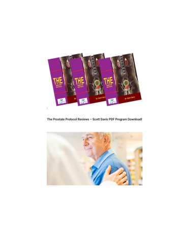 The Prostate Protocol Reviews – Scott Davis PDF Program Download!