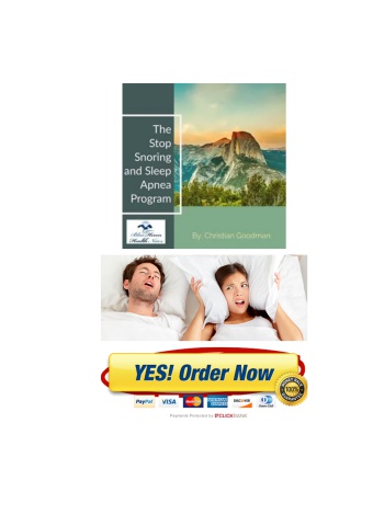The Stop Snoring And Sleep Apnea Program Reviews (Blue Heron Health News) Does Christian Goodman’s Throat Exercise Work? PDF Download!