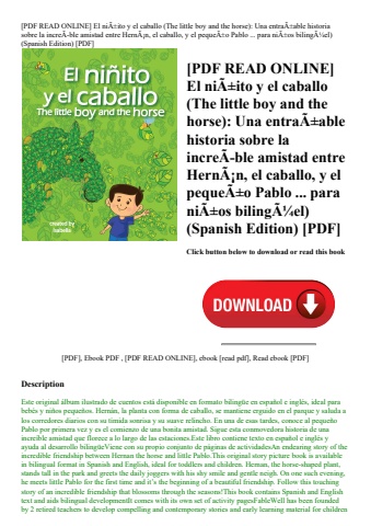 [pdf read online] el niãƒâ±ito y el caballo (the little boy and the horse) una entraãƒâ±able histori