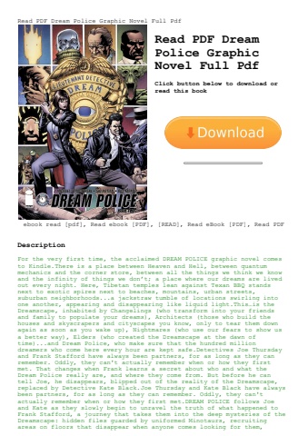 read pdf dream police graphic novel full pdf