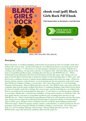 ebook read [pdf] black girls rock pdf ebook